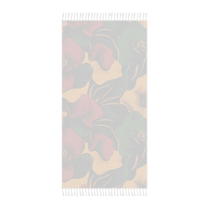 Boho Beach Towel - Vibrant Floral Design for Relaxation Summer Fun, Travel Pool Days Picnics Gift Idea