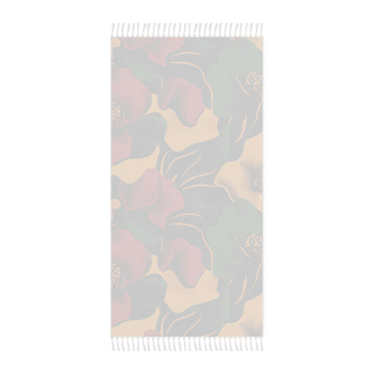 Boho Beach Towel - Vibrant Floral Design for Relaxation Summer Fun, Travel Pool Days Picnics Gift Idea