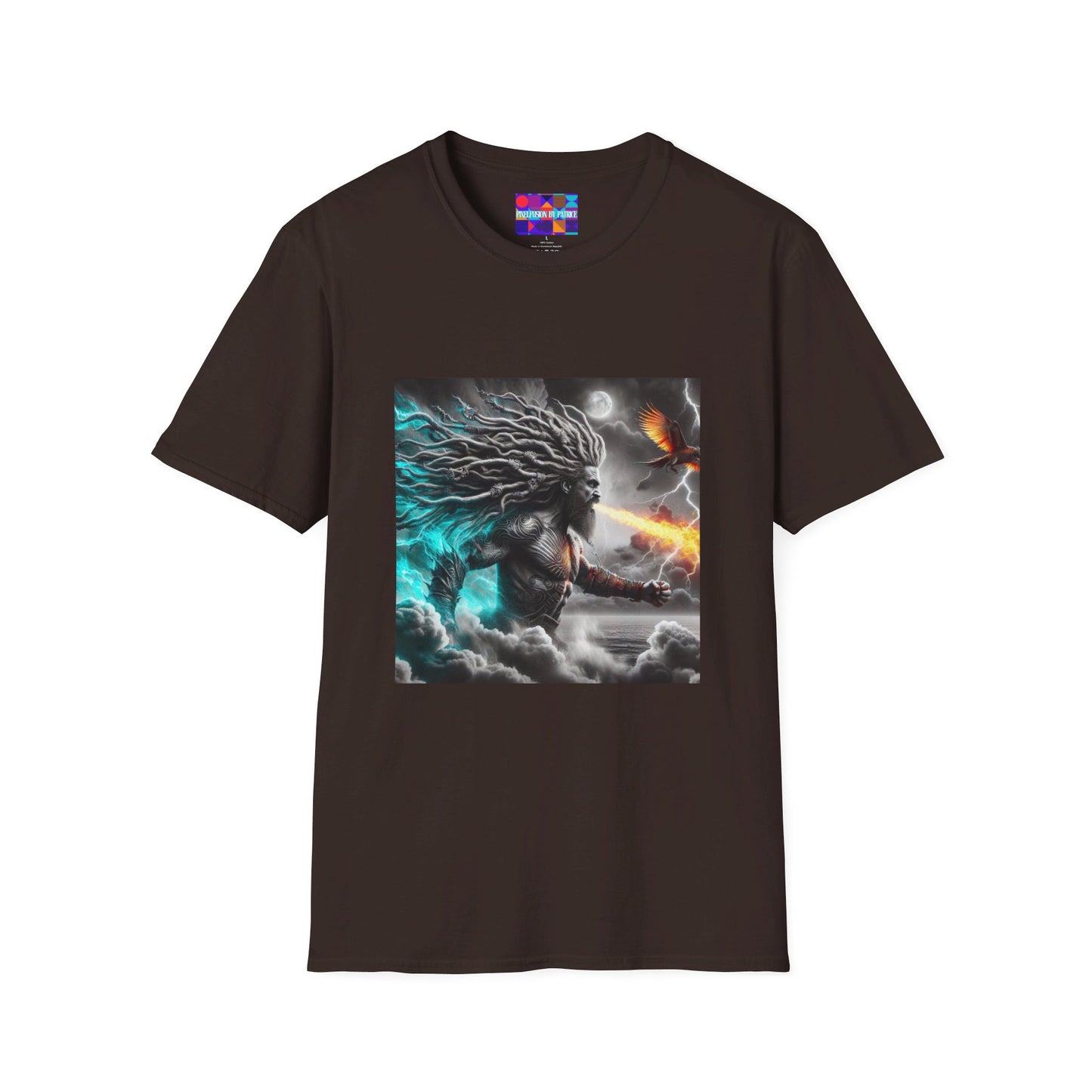 Warrior on A Mission Unisex Softstyle T-Shirt #27U