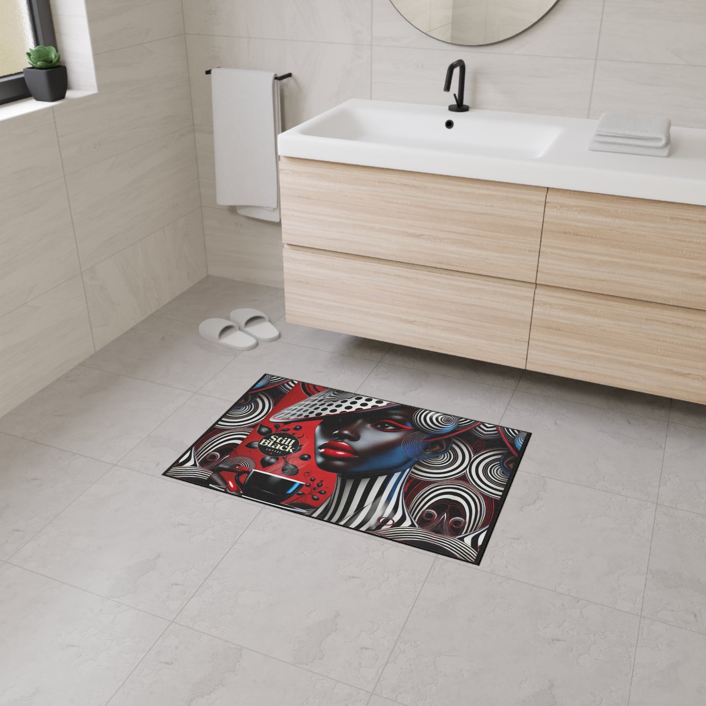 Still Black Heavy Duty Floor Mat #SB10