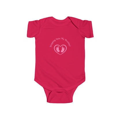 Stepping Into My Destiny Infant Fine Jersey Bodysuit #SID1