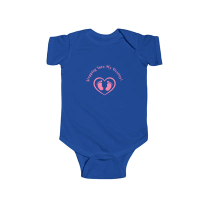 Stepping Into My Destiny Infant Fine Jersey Bodysuit #SID1