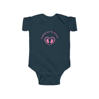 Stepping Into My Destiny Infant Fine Jersey Bodysuit #SID1