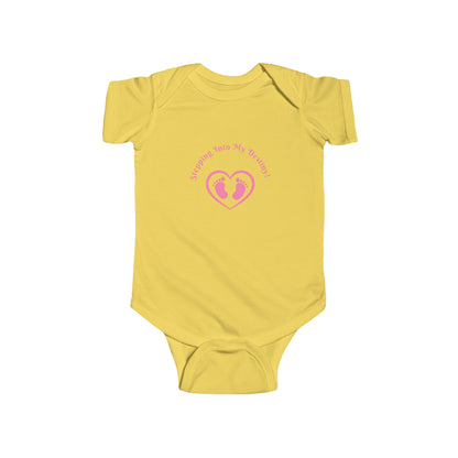Stepping Into My Destiny Infant Fine Jersey Bodysuit #SID1