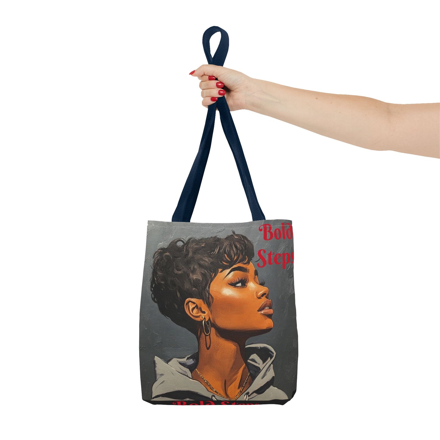 Bold Steps Tote Bag (AOP) #T11