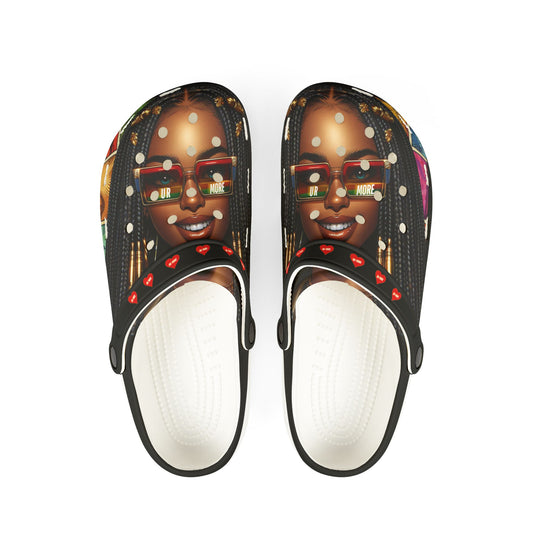 UR More EVA Foam Rubber Shoes (AOP) #17U