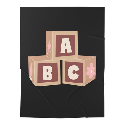 ABC Baby Swaddle Blanket #ABC1