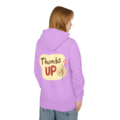 Affirmations Unisex Lightweight Hooded Sweatshirt #AU2