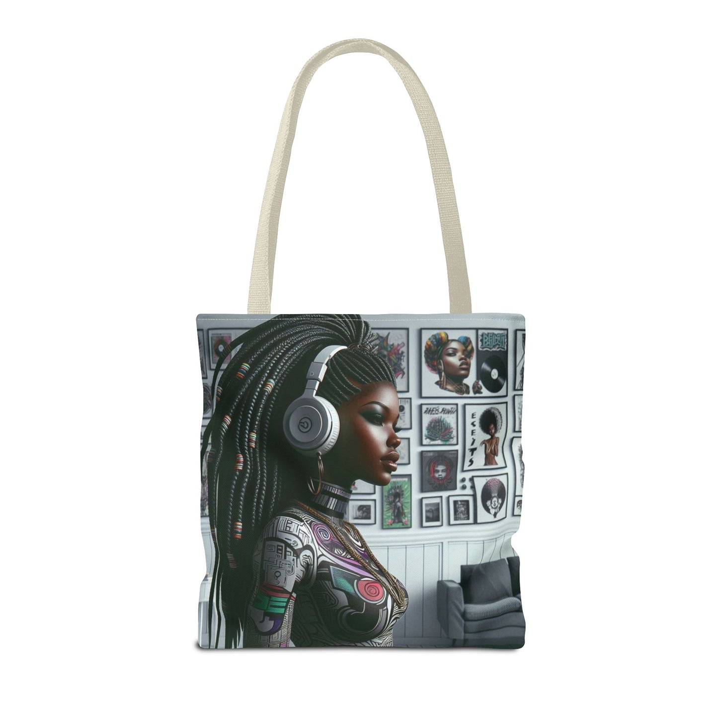 Feel The Music Tote Bag (AOP) #FM5