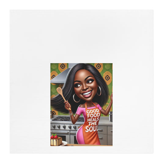Soulful Bites and Kitchen Delights Tea Towel #APH1