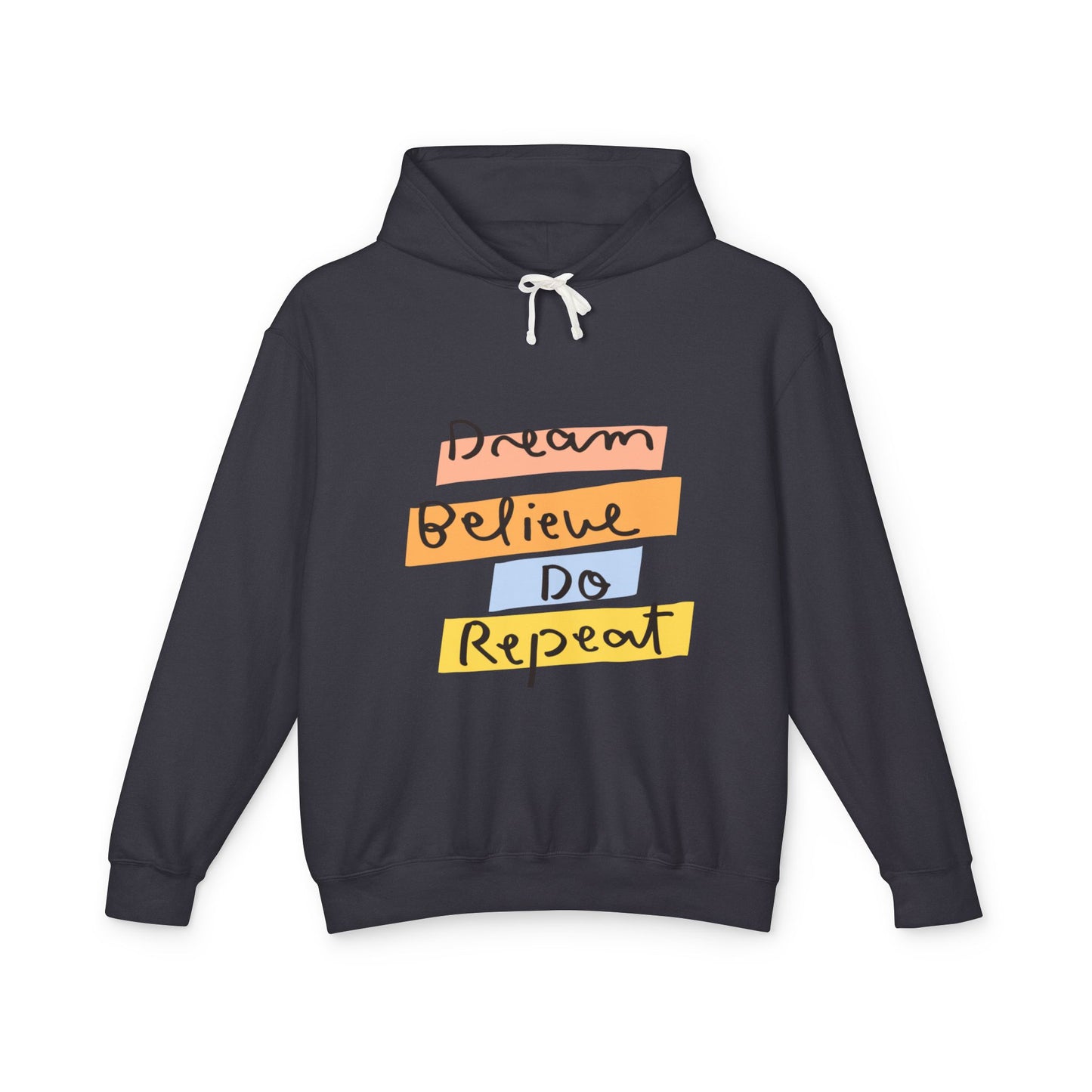 Affirmations Unisex Lightweight Hooded Sweatshirt #AU2