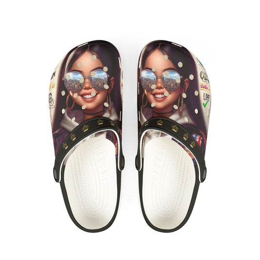 Future Boss EVA Foam Rubber Shoes (AOP) #61U