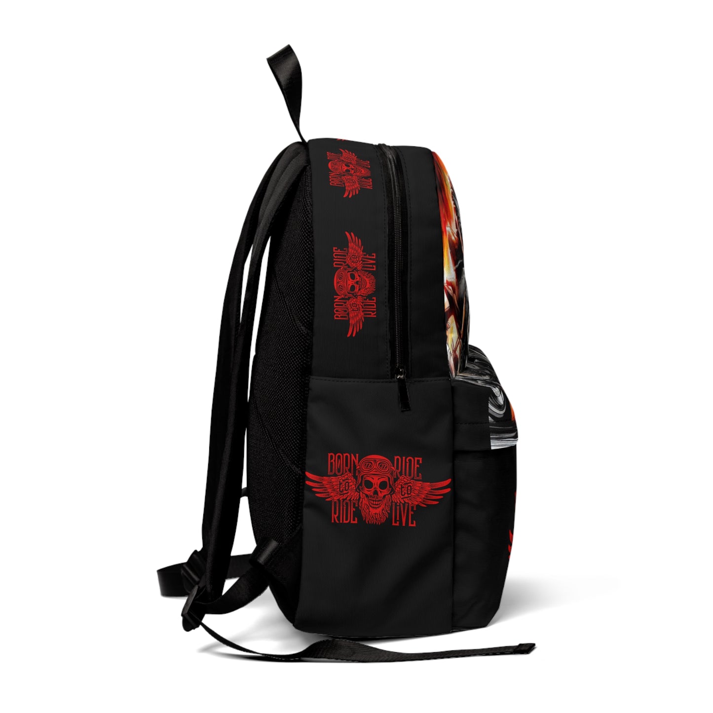 Born To Ride Unisex Classic Backpack #13M