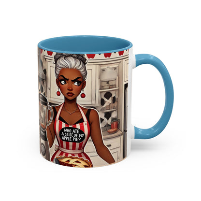 Apple Pie Heist Accent Coffee Mug (11, 15oz) #APH1