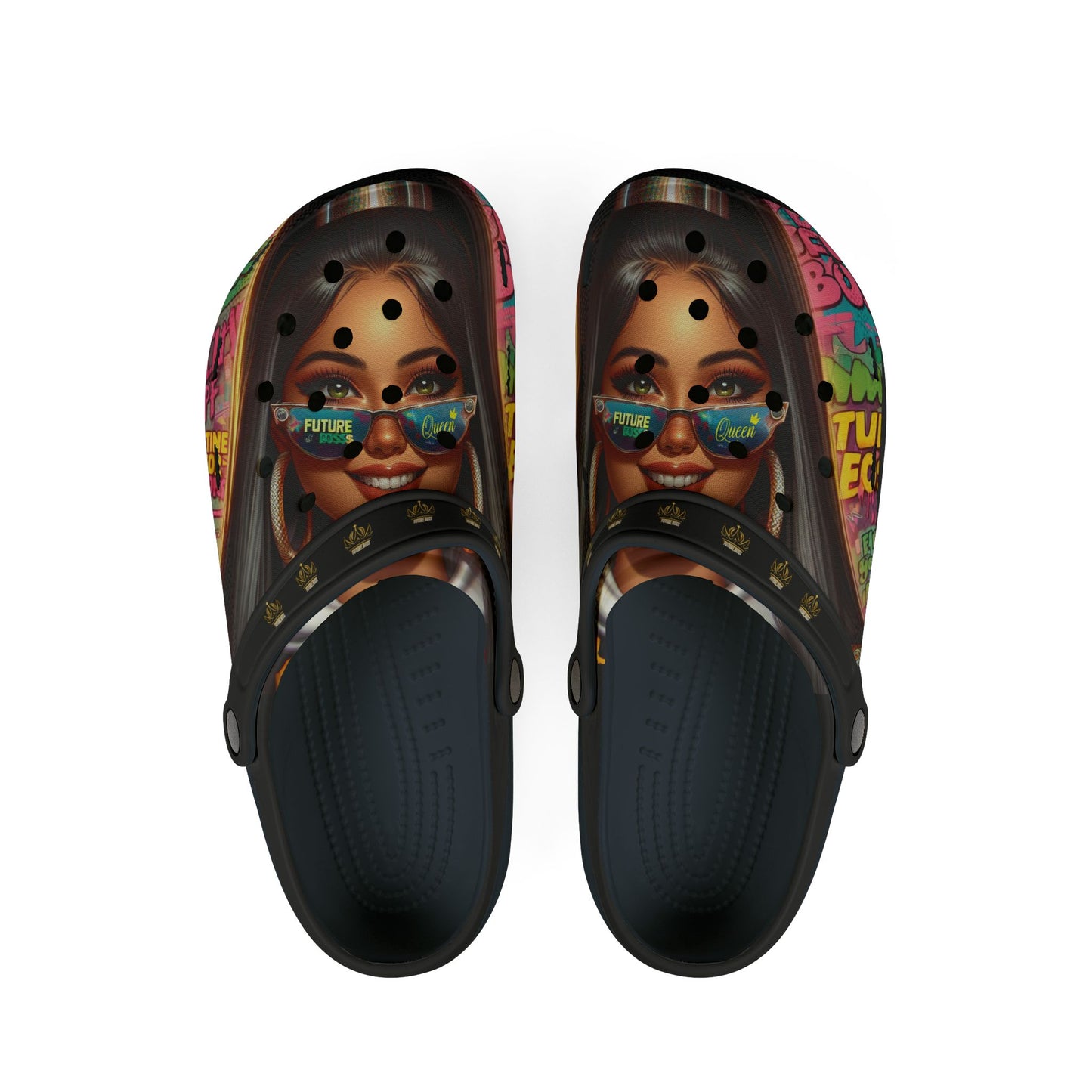 Future Boss EVA Foam Rubber Shoes (AOP) #57U