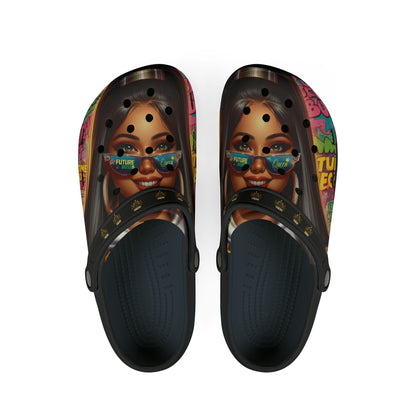 Future Boss EVA Foam Rubber Shoes (AOP) #57U