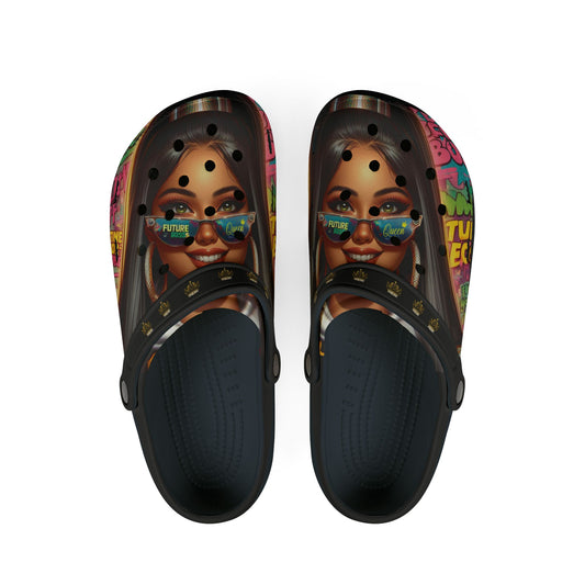Future Boss EVA Foam Rubber Shoes (AOP) #57U