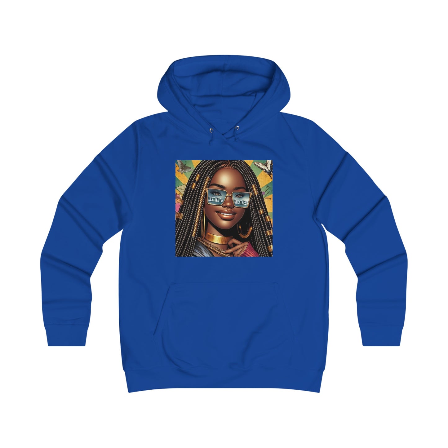 Destined For Greatness Girlie College Hoodie #1