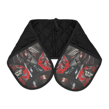 Stll Black Oven Mitts #SB13