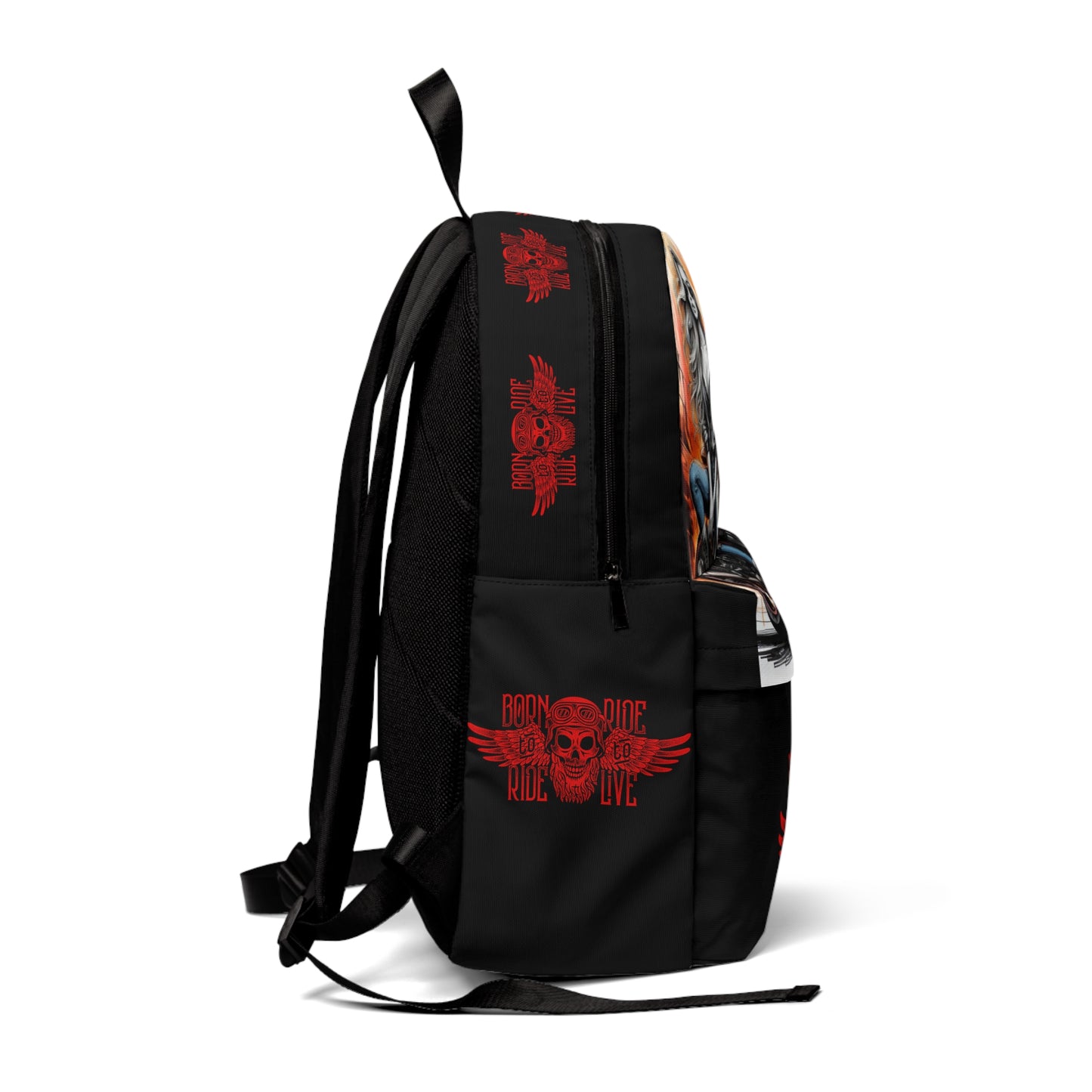 Born To Ride Unisex Classic Backpack #13M