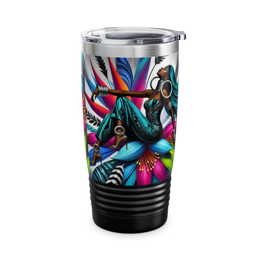 Flower Divas Ringneck Tumbler, 20oz #FD1