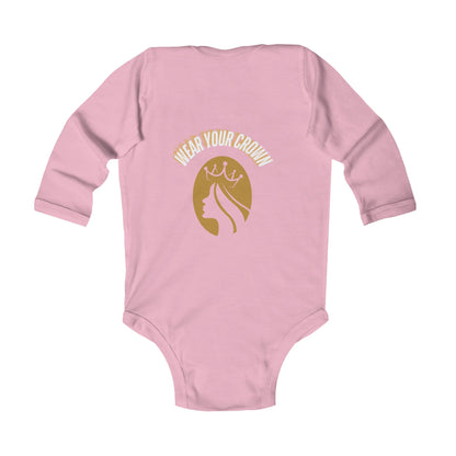 Wear Your Crown Infant Long Sleeve Bodysuit #23IU