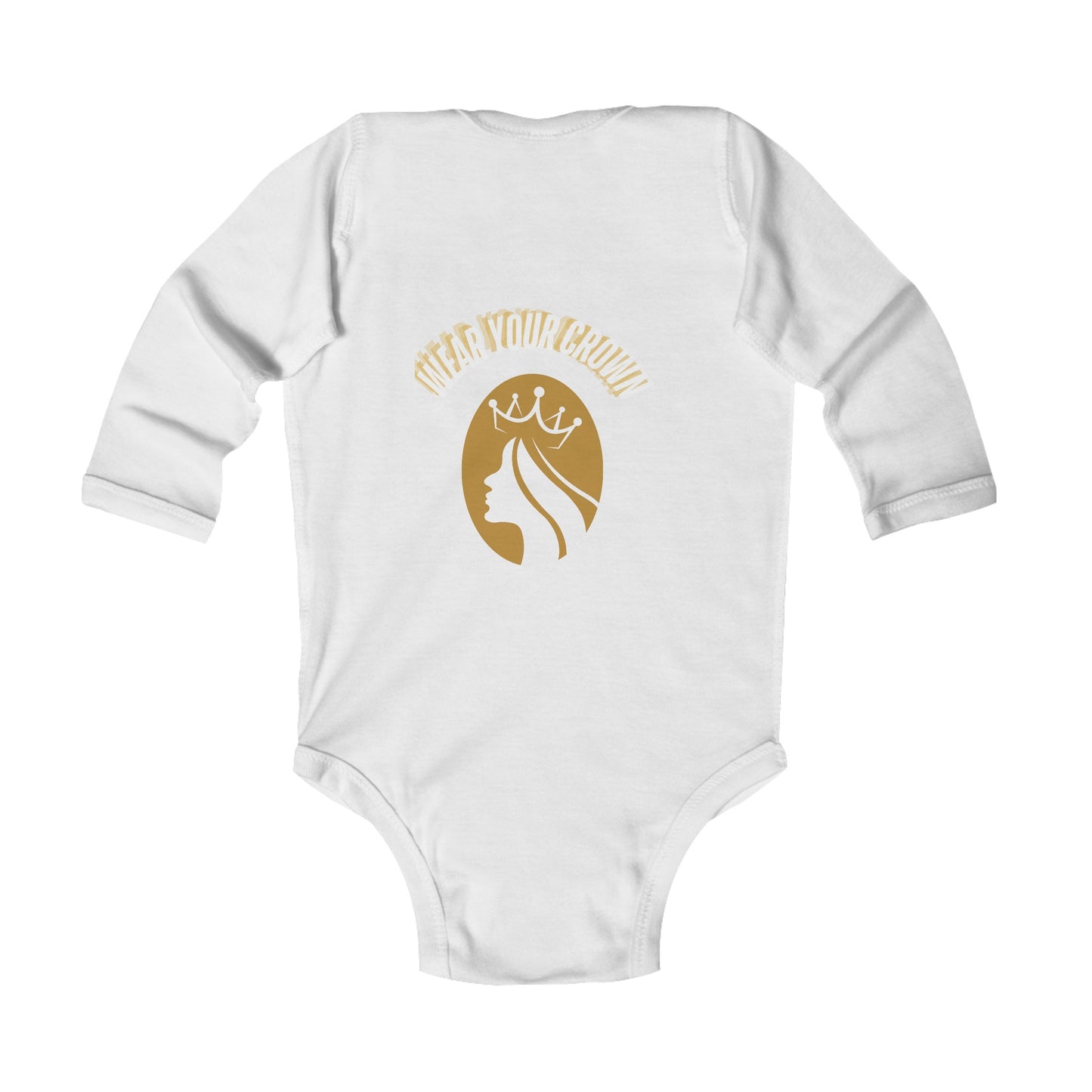 Wear Your Crown Infant Long Sleeve Bodysuit #23IU