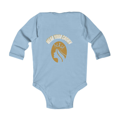 Wear Your Crown Infant Long Sleeve Bodysuit #23IU