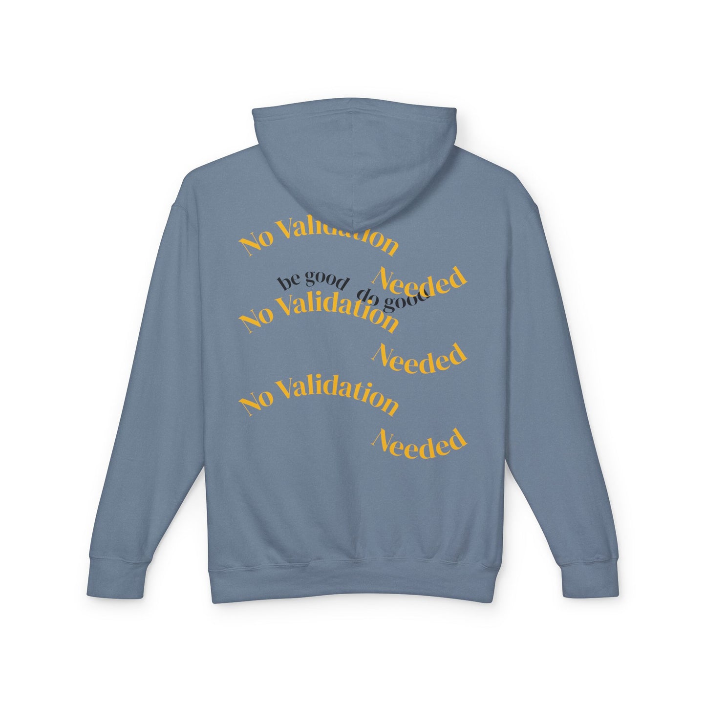 Empowering Affirmations Lightweight Hoodie, Inspirational Sweatshirt, Self Love