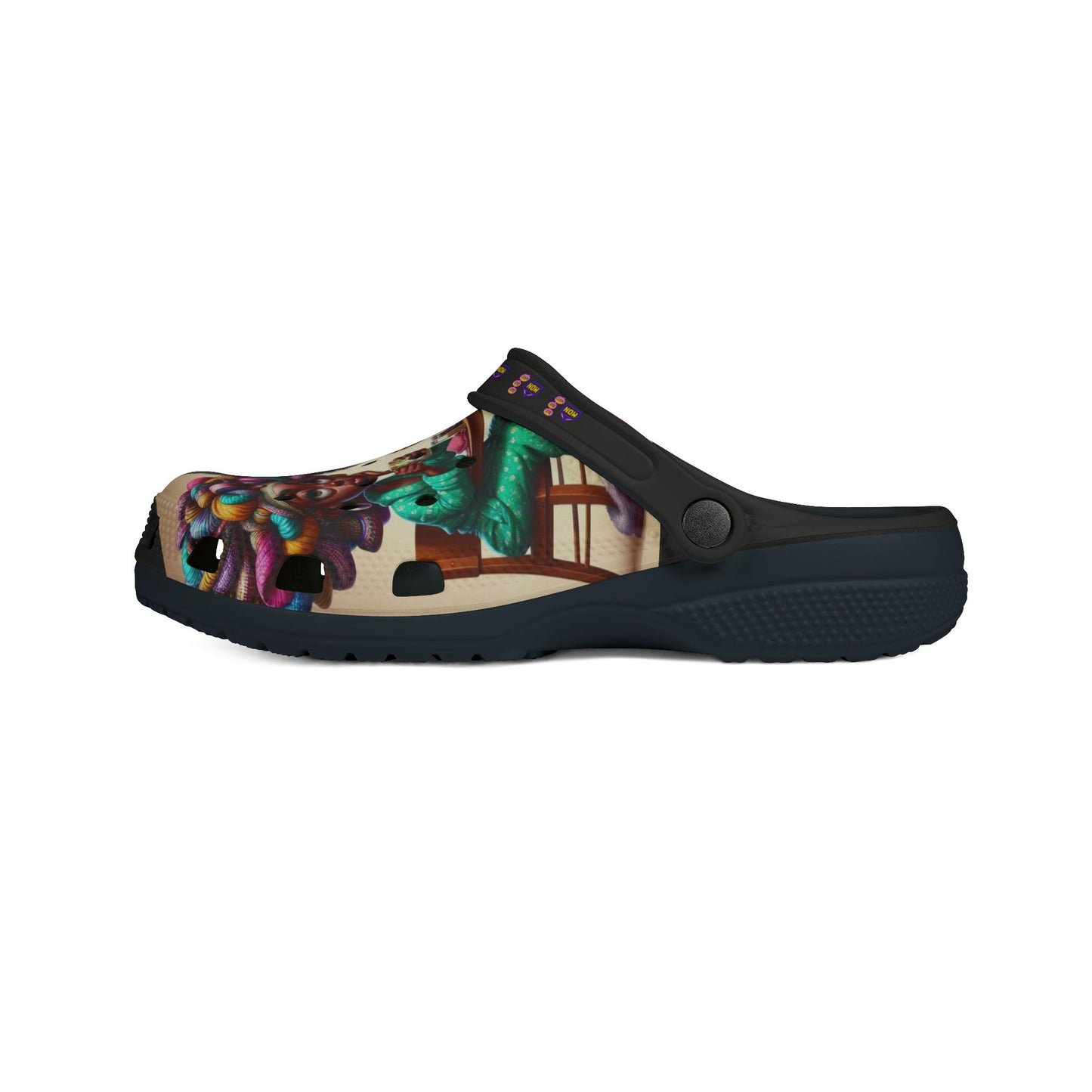 Monday Vibes EVA Foam Rubber Shoes (AOP) #MV2