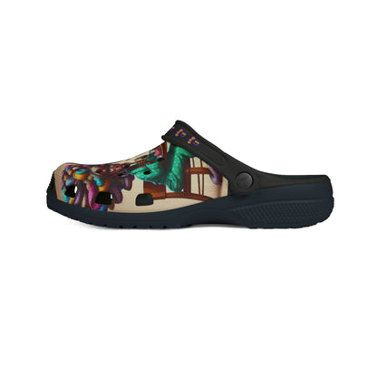 Monday Vibes EVA Foam Rubber Shoes (AOP) #MV2