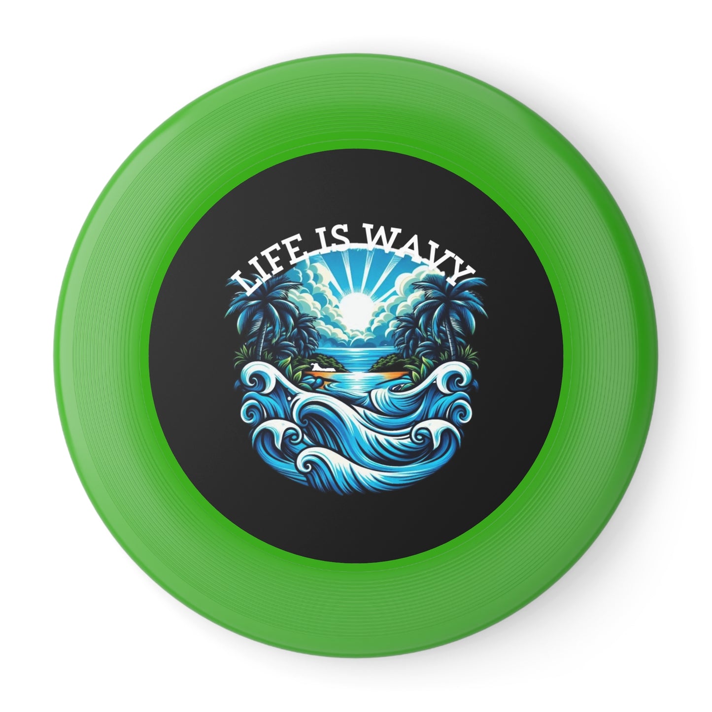 Life is Wavy Wham-O Frisbee #LW1