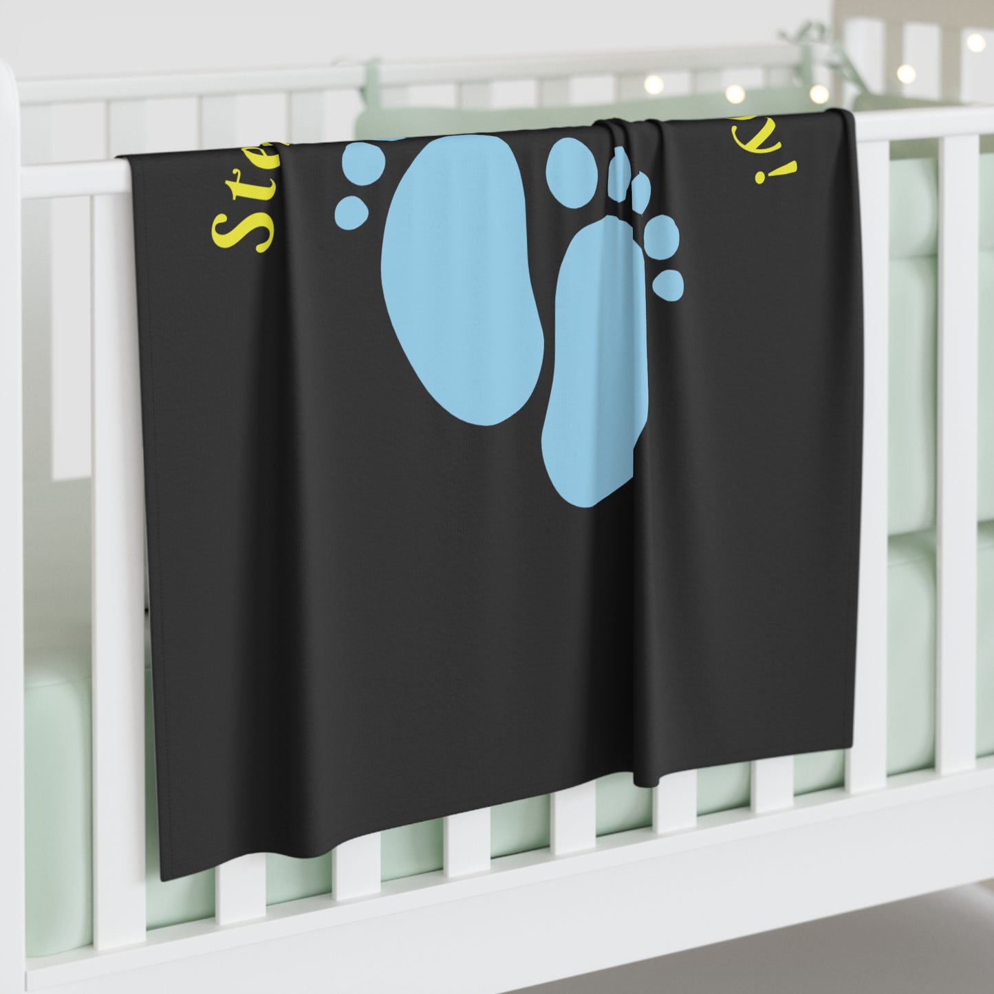 Stepping Into My Destiny Baby Swaddle Blanket #SID2