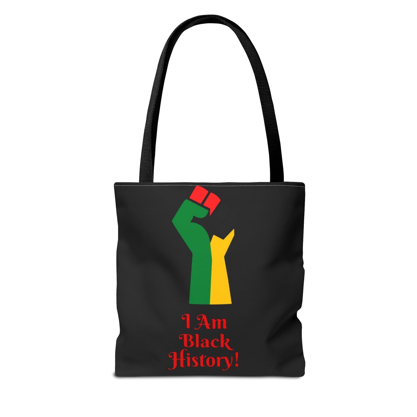 Empowering Black History Tote Bag - "I Am Black History!"