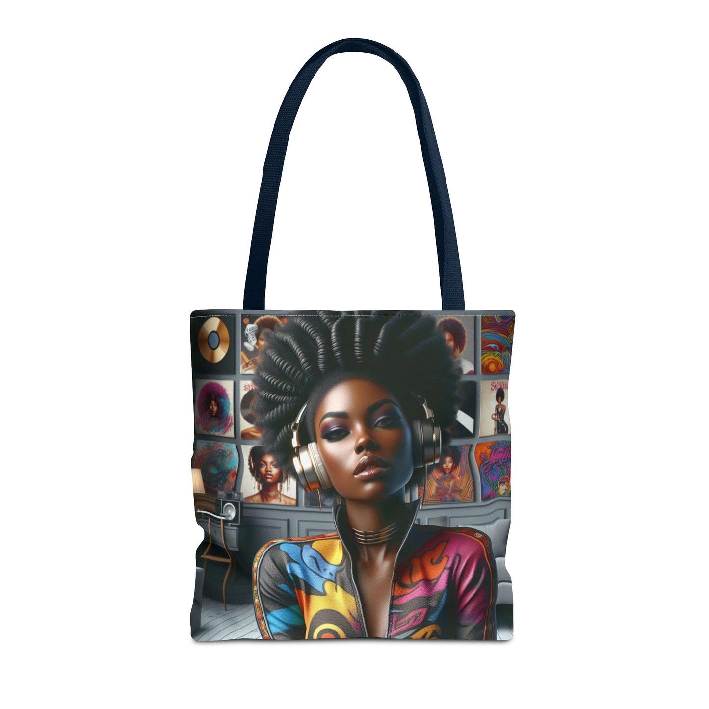 Feel The Music Tote Bag (AOP) #FM18
