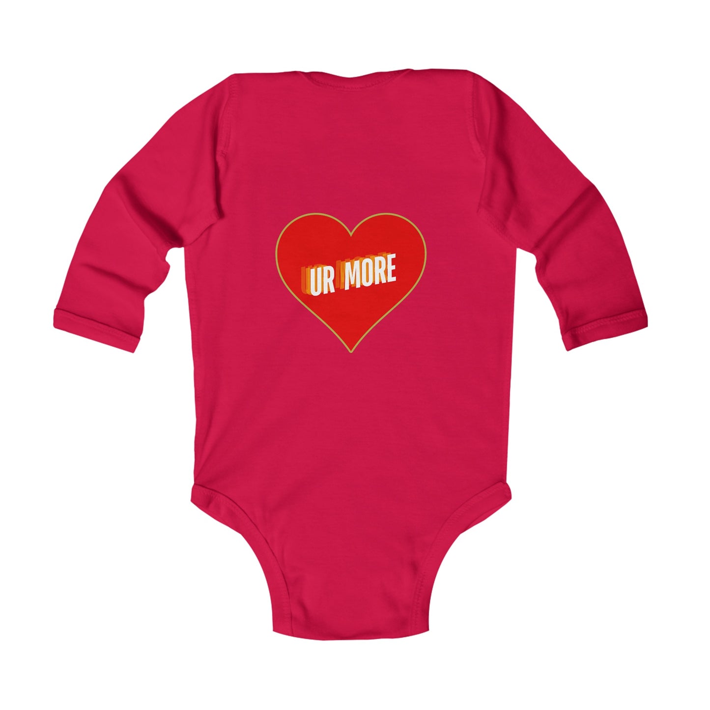 UR More Infant Long Sleeve Bodysuit #13IU
