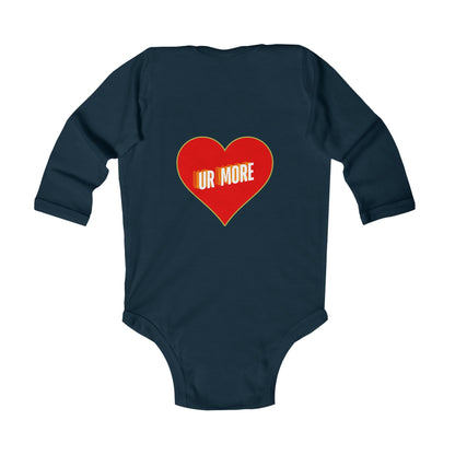 UR More Infant Long Sleeve Bodysuit #13IU