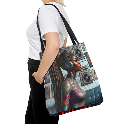 Feel The Music Tote Bag (AOP) #FM19