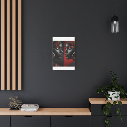Dual Faced Matte Canvas, Stretched, 1.25" #DF1