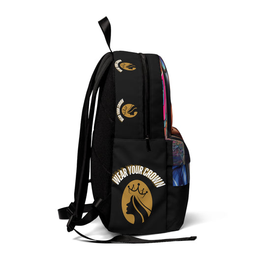 Queen-Wear Your Crown Unisex Classic Backpack #23