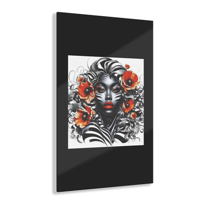 Zebra Fantasy Acrylic Prints #ZF24