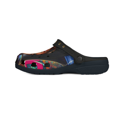 Queen-Wear Your Crown EVA Foam Rubber Shoes (AOP) #23U