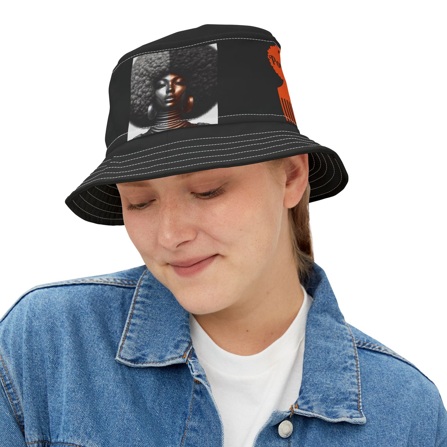Afro Power Bucket Hat (AOP) #AP12