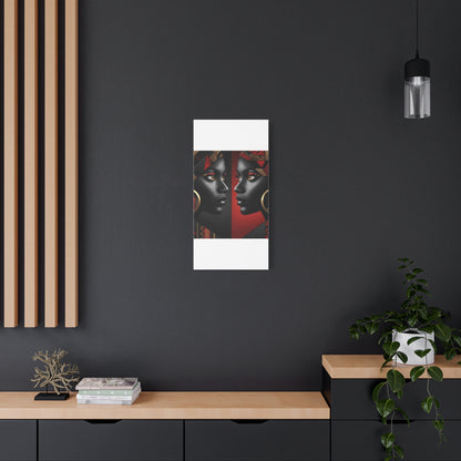 Dual Faced Matte Canvas, Stretched, 1.25" #DF1