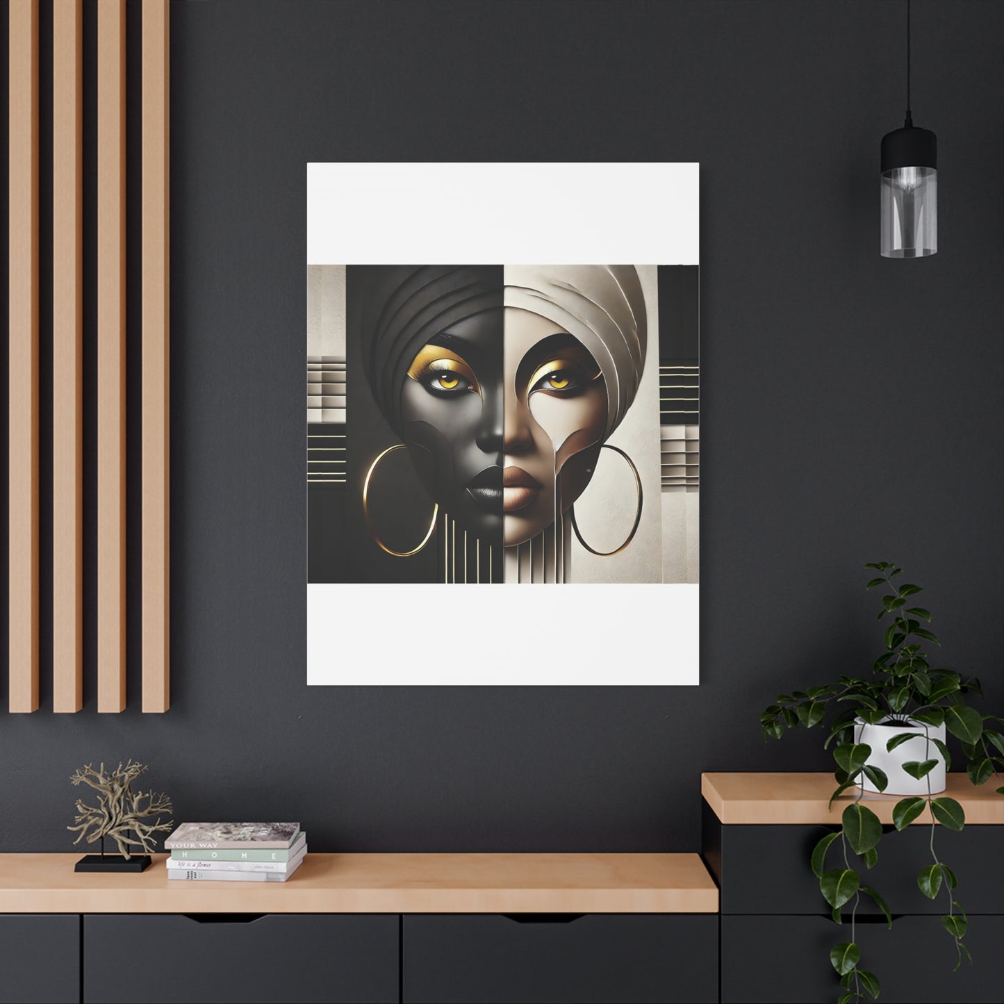 Duality Matte Canvas, Stretched, 1.25" #DLTY1