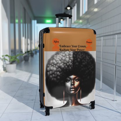 Afro Power Suitcases #AP8