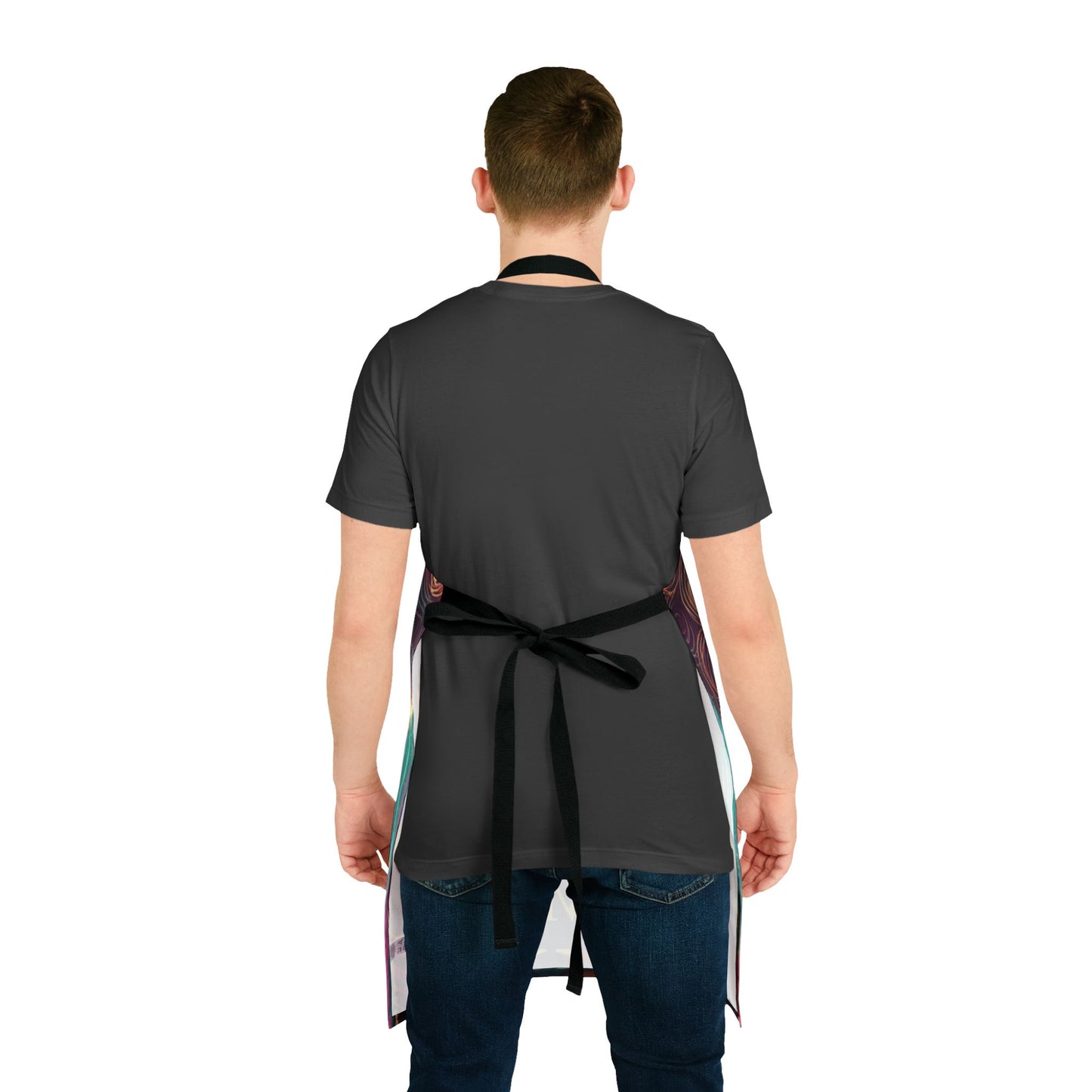 I Choose Me Apron, 5-Color Straps (AOP) #ICM1