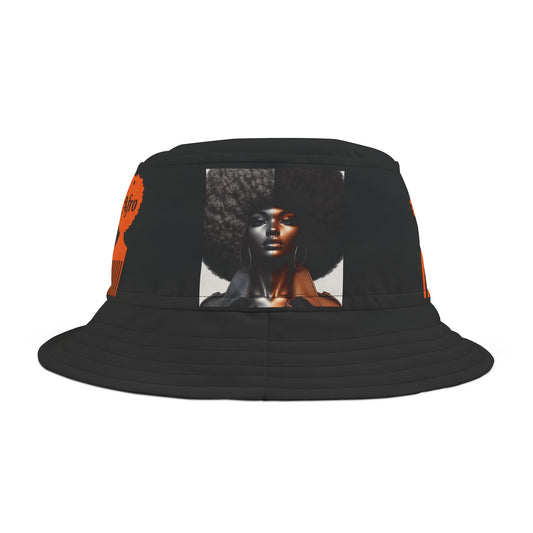 Afro Power Bucket Hat (AOP) #AP1