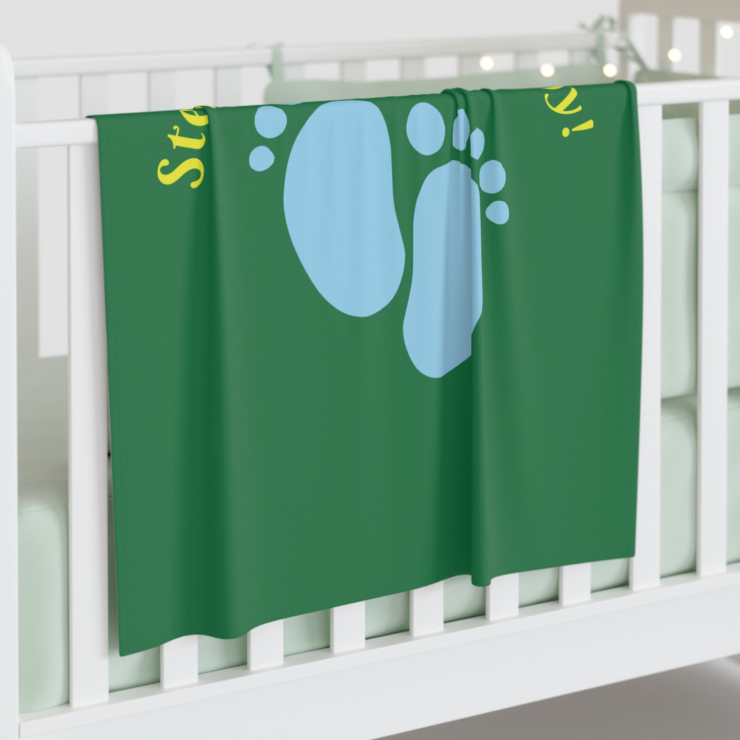 Stepping Into My Destiny Baby Swaddle Blanket #SID2