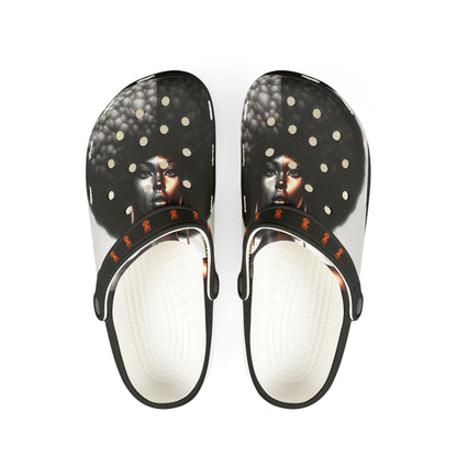 Afro Power EVA Foam Rubber Shoes (AOP) #AP8